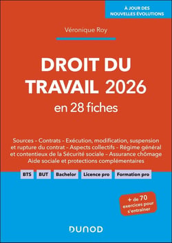 Droit du travail en 28 fiches (édition 2026)
