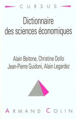 Dictionnaire des sciences economiques