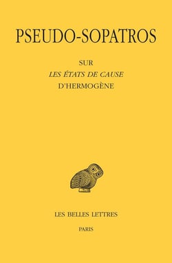 Sur les états de cause d'hermogène