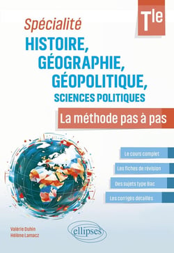 Spécialité histoire, géographie, géopolitique, sciences politiques : Terminale - La méthode pas à pas