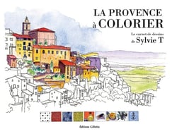 La Provence à colorier : le carnet de dessins (2e édition)