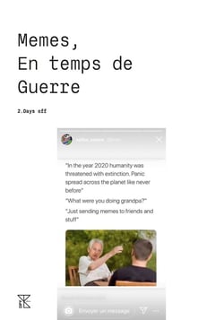 Mêmes, en temps de guerre