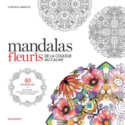 Coloriage - mandalas fleuris