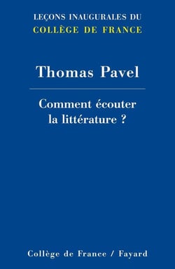 COMMENT ECOUTER LA LITTERATURE ?