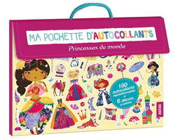 MA POCHETTE D'AUTOCOLLANTS SPECIAL PRINCESSES DU MONDE