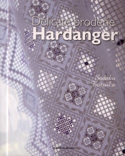 Délicate broderie Hardanger