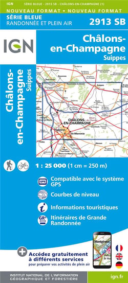 2913Sb Châlons-En-Champagne.Suippes