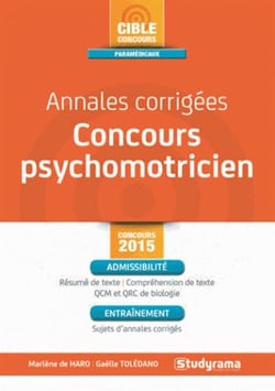 Annales corrigées - concours psychomotricien - concours 2015