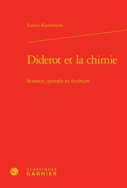 Diderot et la chimie - science, pensée et écriture