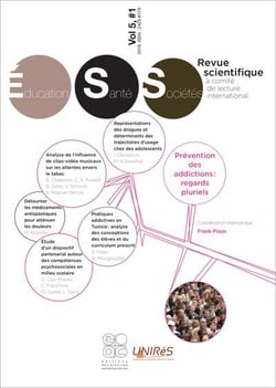 Revue education, sante, societes, vol. 5, no. 1 - prevention des addictions: regards pluriels