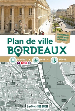 Plan de Bordeaux et Bordeaux métropole