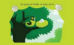 Une graine est tombée, un oiseau est né