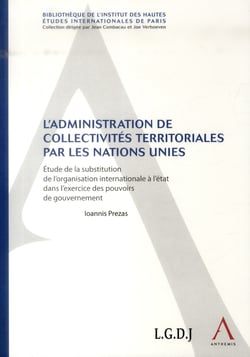 Administration de collectivités territoriales par les Nations Unies