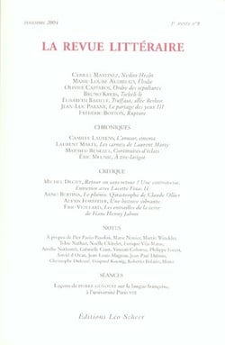 Revue litteraire n 8 (la)