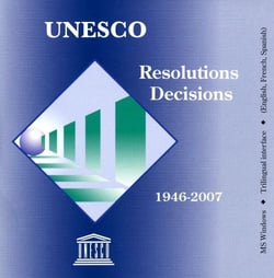 Unesco - résolutions, décisions - 1946-2007