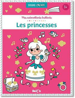 Mes autocollants brillants : les princesses