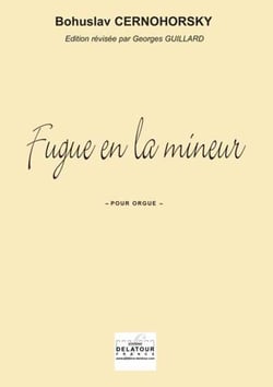 Fugue en la mineur pour orgue sans pédale