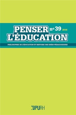 Penser l'éducation, n° 39/2016
