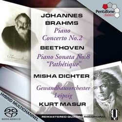 Brahms : Concerto Pour Piano... - Beethoven : Sonate pour piano...