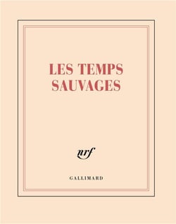 Carnet carré "Les temps sauvages" (papeterie)