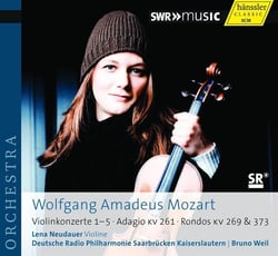 Mozart : concertos pour violon, neudauer.