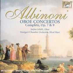 Concertos pour haubois (op.7, op.9) (Intégrale)