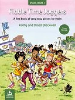 Time joggers- a first book and cd of very easy pieces for violin