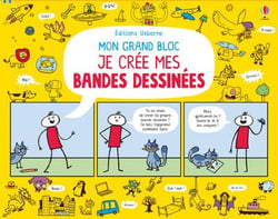 Mon grand bloc Je crée mes bandes dessinées
