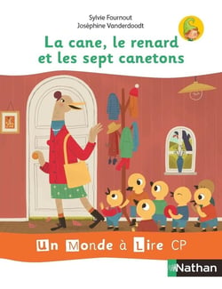 Un monde à lire - série blanche : la cane, le renard et les sept canetons (édition 2019)