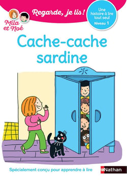 Regarde, je lis ! : une histoire ç lire tout seul : cache-cache sardine : niveau 1 (édition 2021)