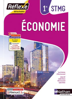 Économie - 1re STMG - livre + licence élève (édition 2023)