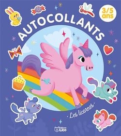 Autocollants les licornes