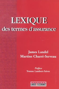 Lexique des termes d'assurance (4e édition)