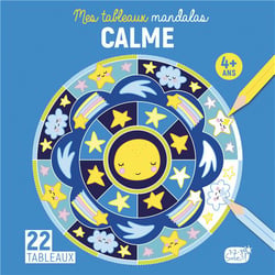 Mes tableaux mandalas - calme - 22 tableaux