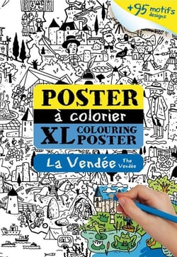 La vendée - poster à colorier xxl