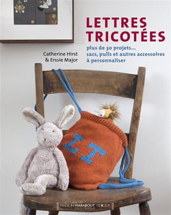 Lettres tricotées