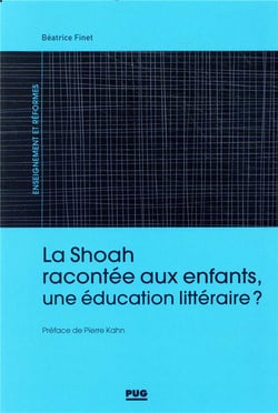 La shoah racontee aux enfants, une education litteraire ?
