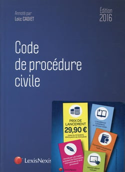 Code de procédure civile (édition 2016)
