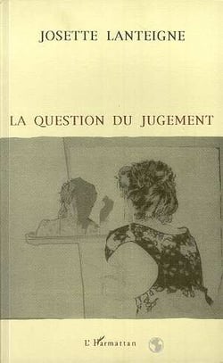 La question du jugement