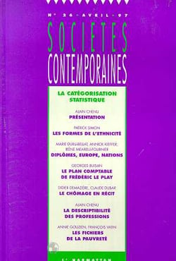 La categorisation statistique - vol26
