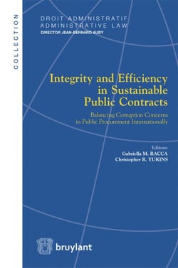 Integrity and efficiency in sustainable public contracts