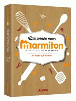 Une année avec marmiton - 365 recettes pour cuisiner au fil des saisons