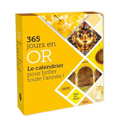 365 jours en or : Le calendrier pour briller toute l'année !