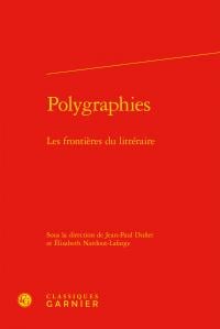 Polygraphies - les frontières du littéraire
