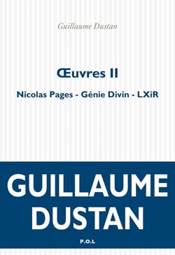 Oeuvres Tome 2 - Nicolas Pages - Génie divin - Lxir