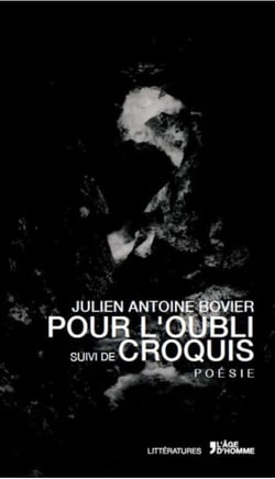 Pour l'oubli - croquis