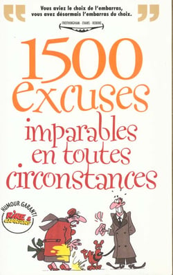 Rictus t.5- 1500 excuses imparables en toute occasion