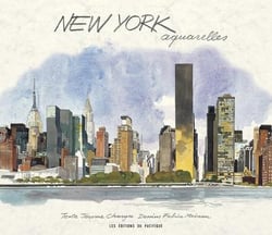 New York - aquarelles