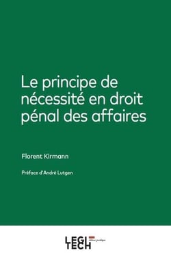 Le principe de necessité en droit pénal des affaires