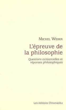 L'épreuve de la philosophie